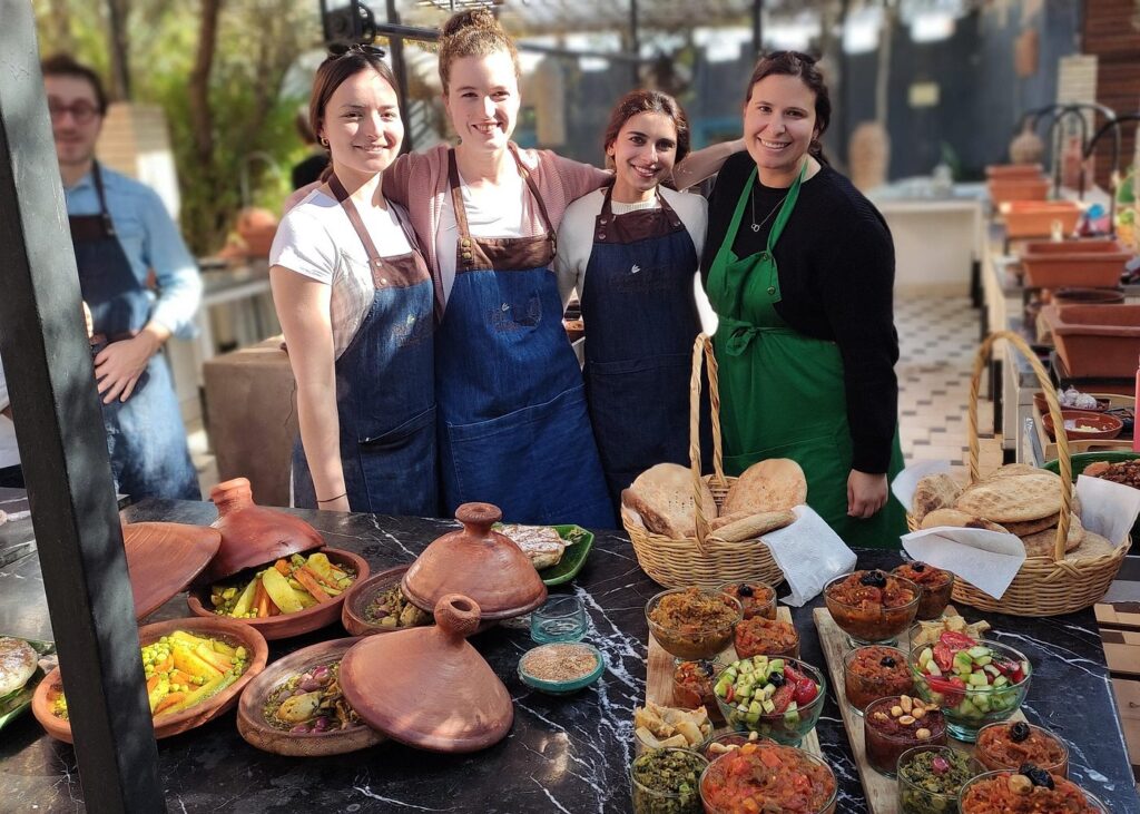 Cours de cuisine à Marrakech