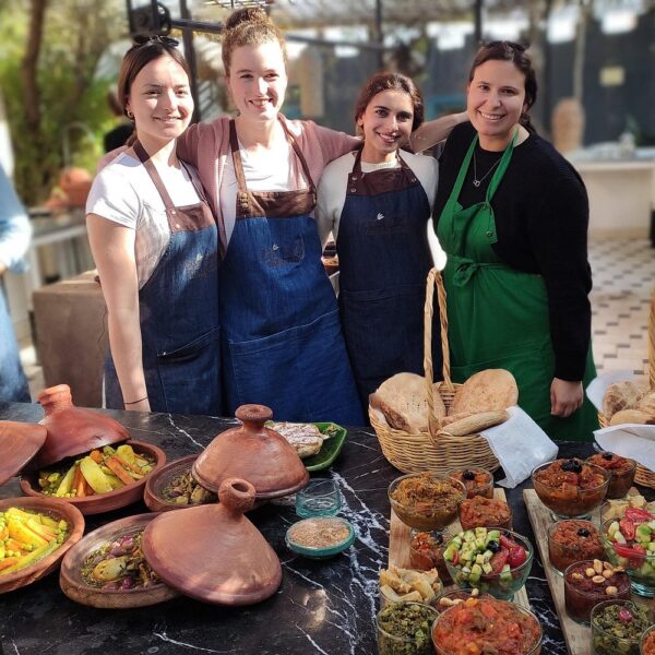 Cours de cuisine à Marrakech